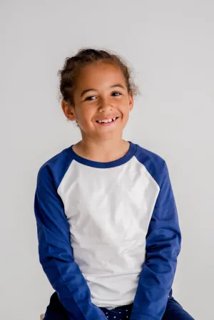 Baseball Tee, Navy