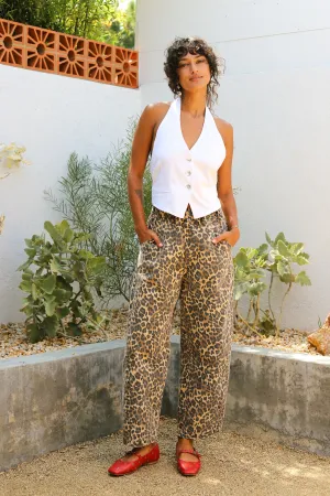Leopard Arc Pant