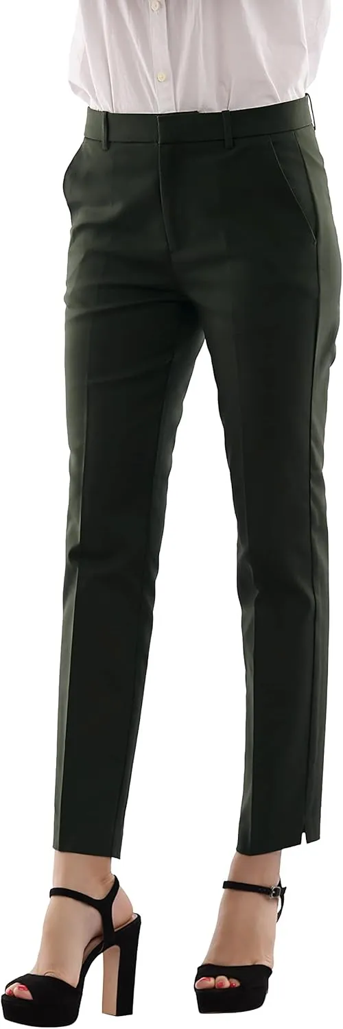 Marycrafts Women's Work Ankle Dress Pants Trousers Slacks